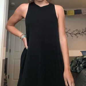 black dress